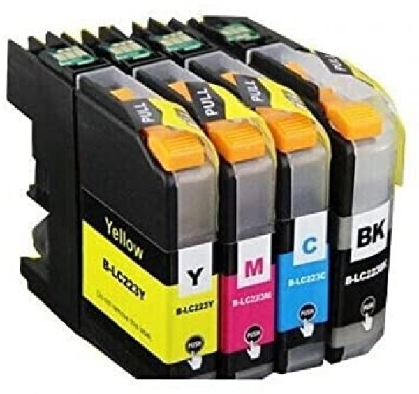 KIT PACK CARTOUCHE BROTHER 223 /4N+2C