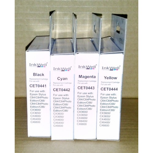 PACK CARTOUCHE EPSON C64-441 INKWELL