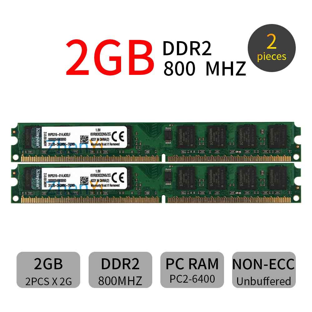 RAM DDR2 2G kingston