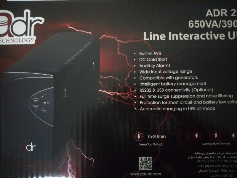 onduleur ADR(200) 650 VA