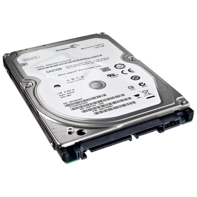DISQUE DUR INTERNE 2,5" SEAGATE 500G