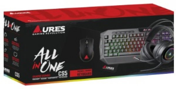COMBO USB AURES GAMING CS5