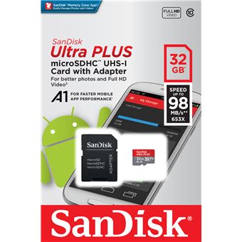 CARTE MEMOIRE SANDISK SD 32G